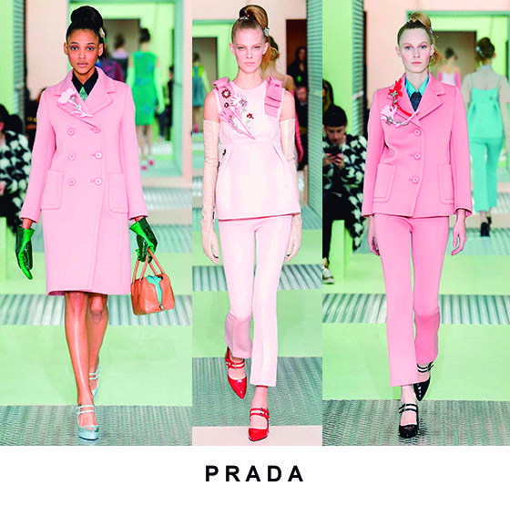 LA VIDA DE COLOR ROSA . PRADA