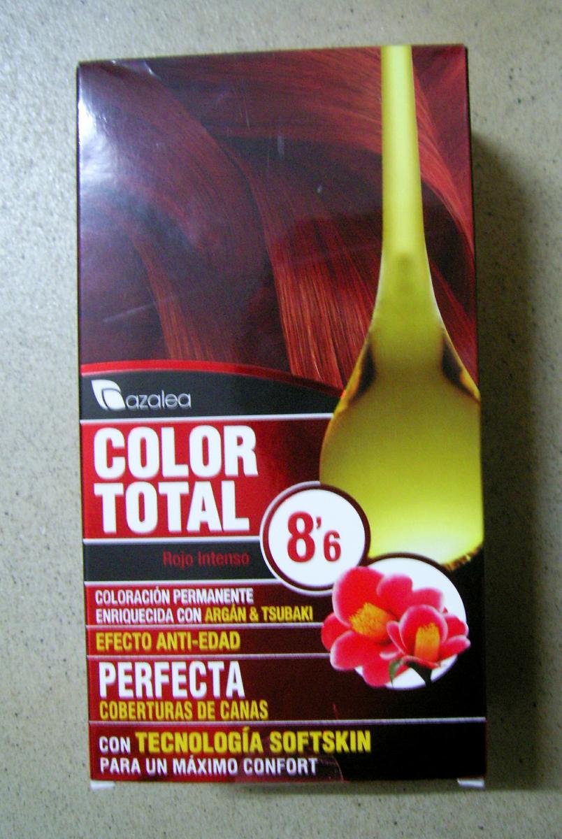8.6 Color Total rojo intenso tinte Azalea