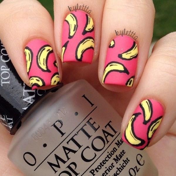 uñas de banana