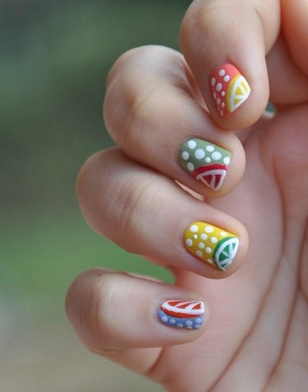 fruits nails