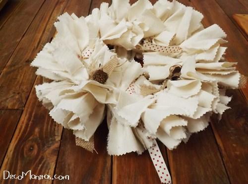 Manualidades navideñas cómo hacer una corona de Adviento DIY 8