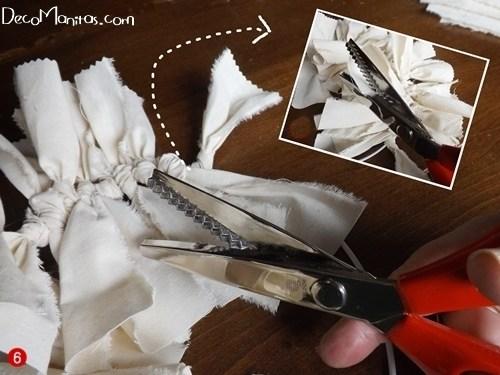 Manualidades navideñas cómo hacer una corona de Adviento DIY 4