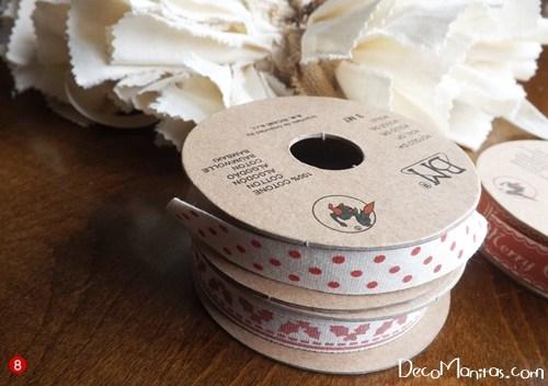 Manualidades navideñas cómo hacer una corona de Adviento DIY 6