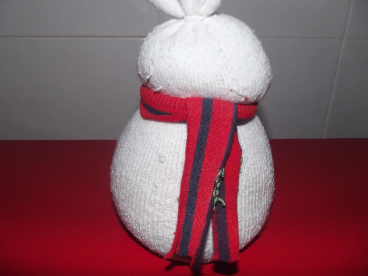 Manualidad muñeco de nieve