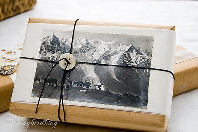 envolver regalos con fotografías