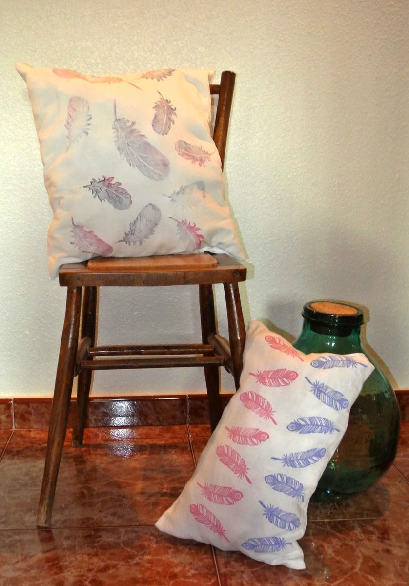 Cojín estampado