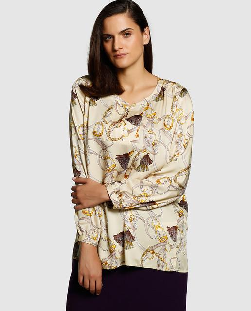 Blusas estampado floral