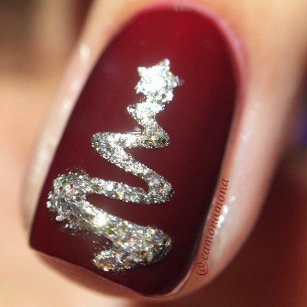 chirstmas nail art