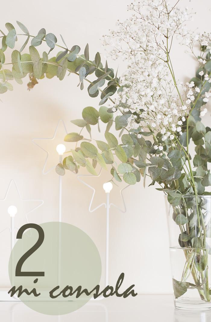 Decoración navideña estilo nórdico