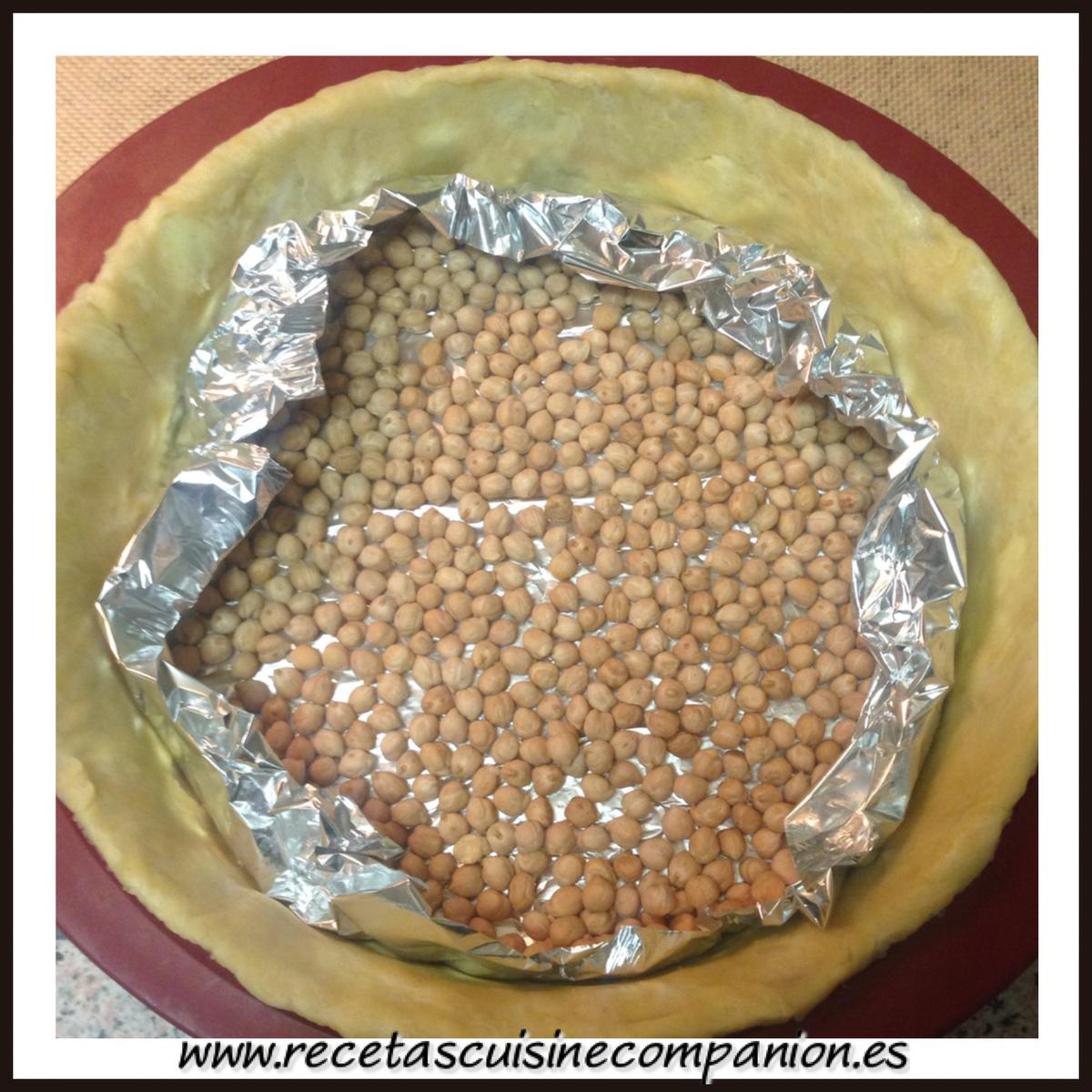 quiche garbanzos