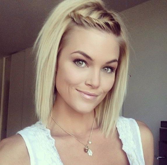 peinado corto de noche