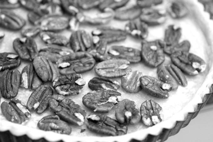 Tarta de pecans y bourbon - Pecan pie