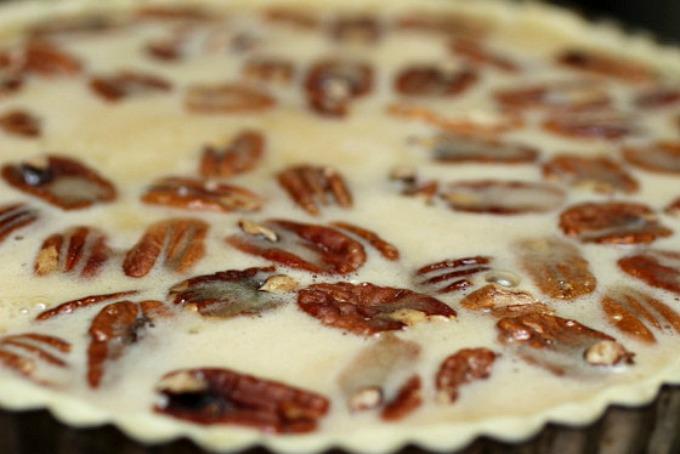 Tarta de pecans y bourbon - Pecan pie