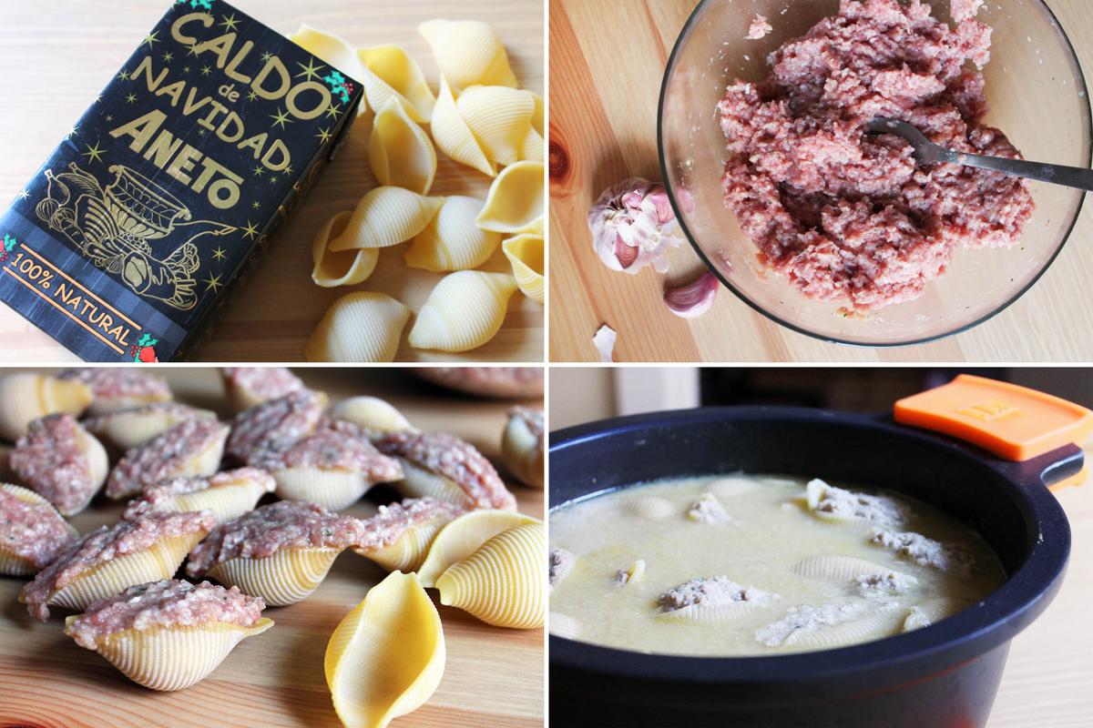 SOPA DE NAVIDAD GALETS CALDO ANETO DEGUSTABOX RECETA_ PASO A PASO