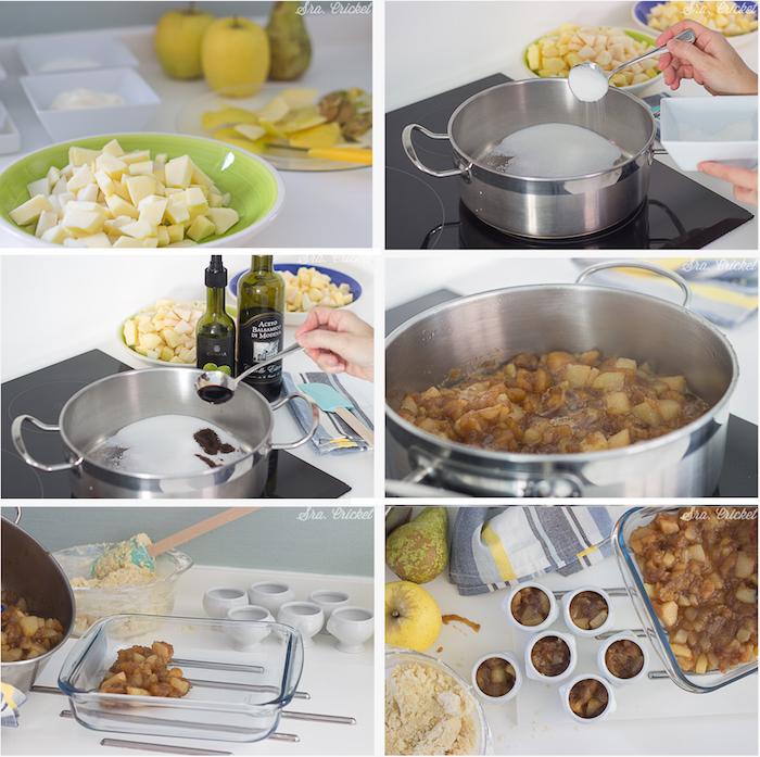 receta crumble de frutas