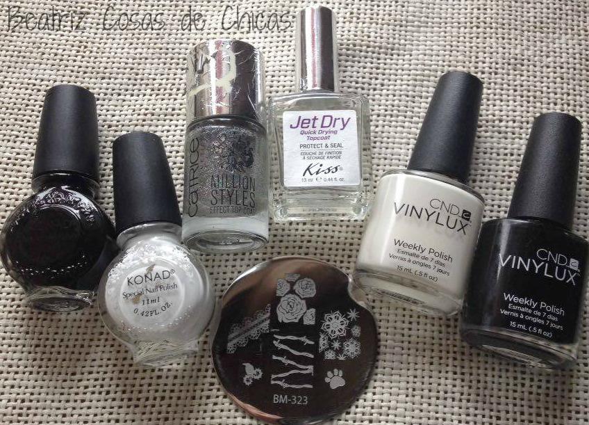 Manicura Copos de Nieve con Bundle Monster y CND.2
