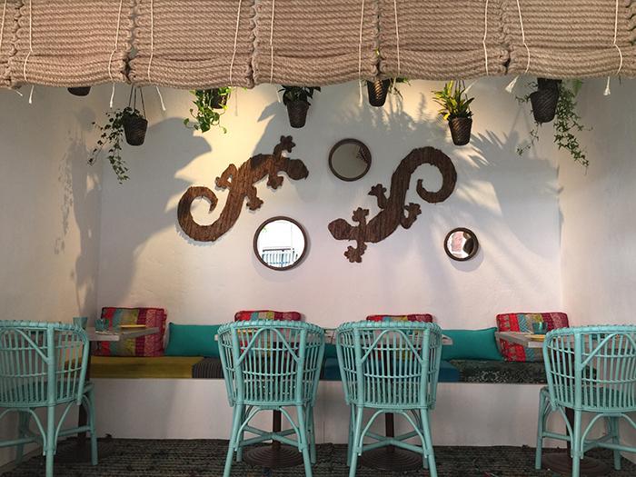 Boho Bar. ¡Os sorprenderá su decoración!