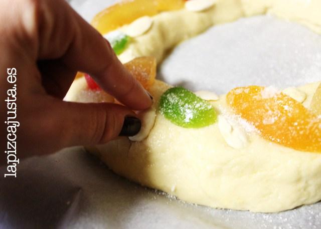 decorar el roscón de reyes