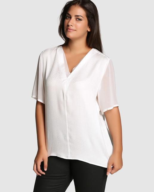 Blusas de manga corta