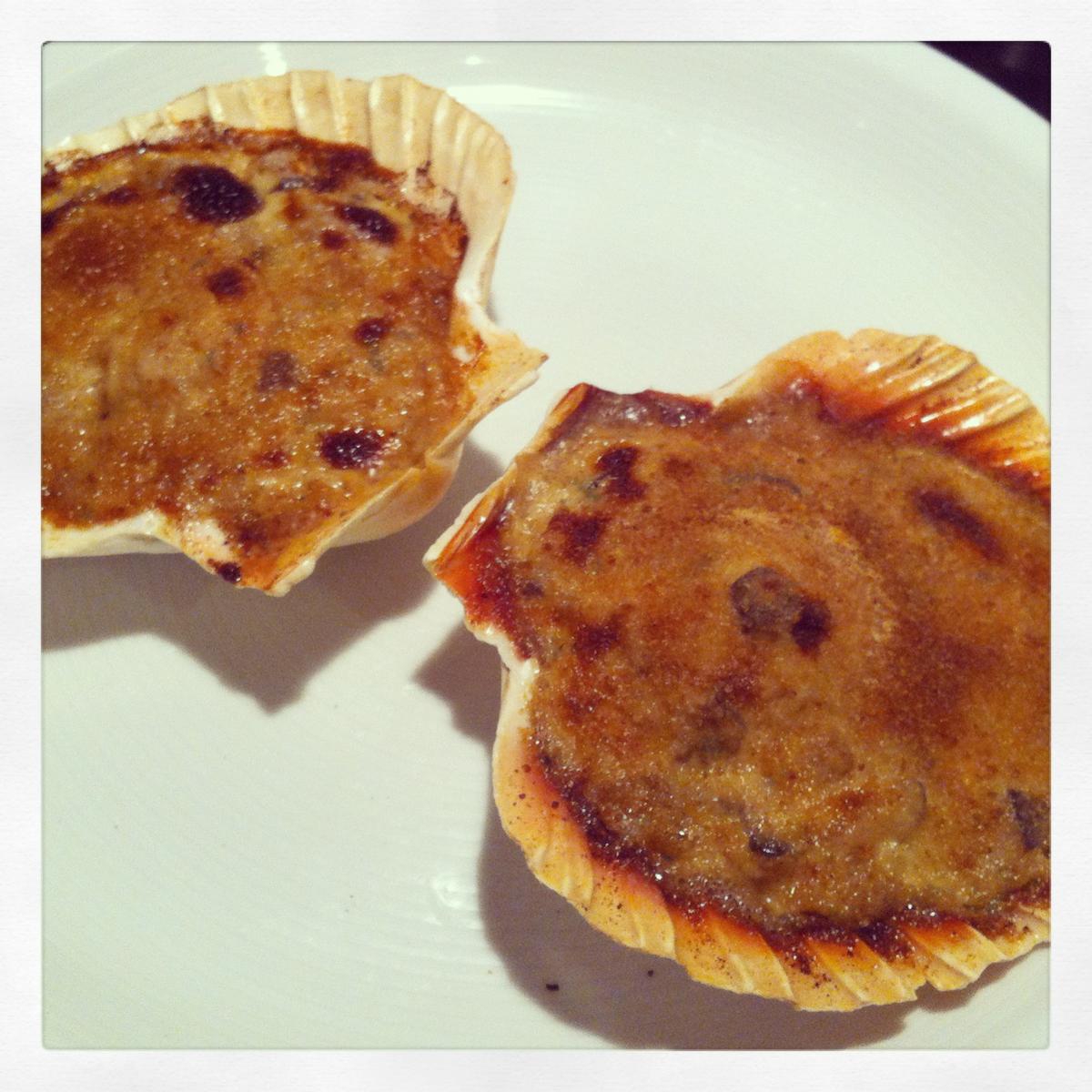 Receta de vieiras gratinadas: coquilles Saint-Jacques