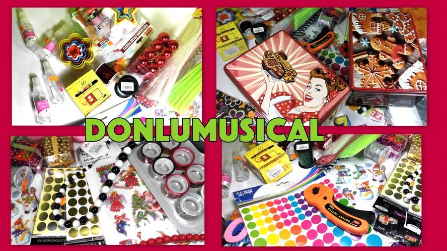 HAUL COMPRAS DE MATERIALES DE MANUALIDADES DONLUMUSICAL 2