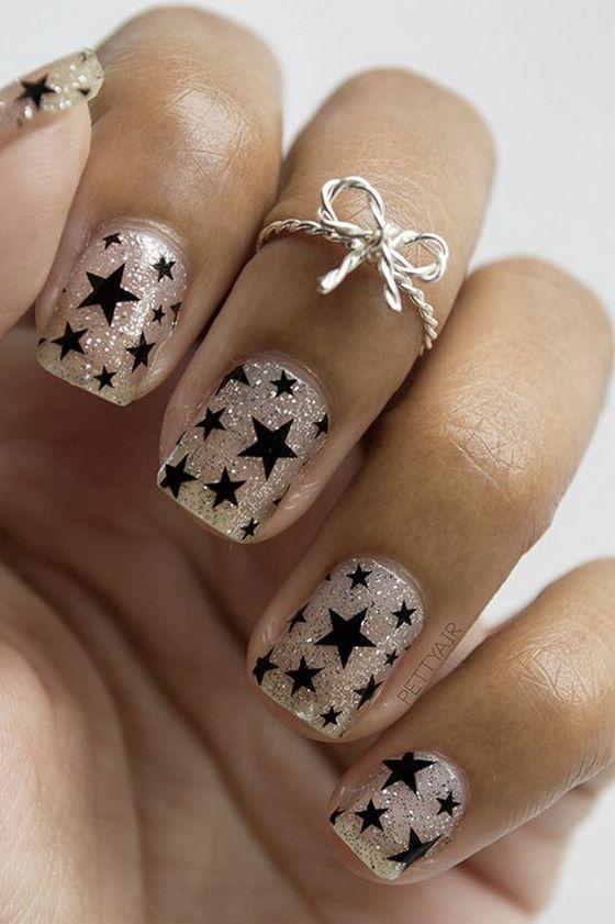 uñas de estrella