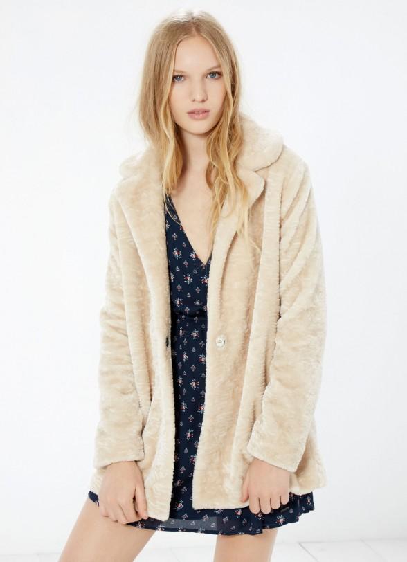 Chaqueton en tonos blanco