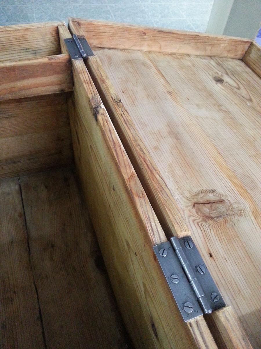 Restauración caja de madera