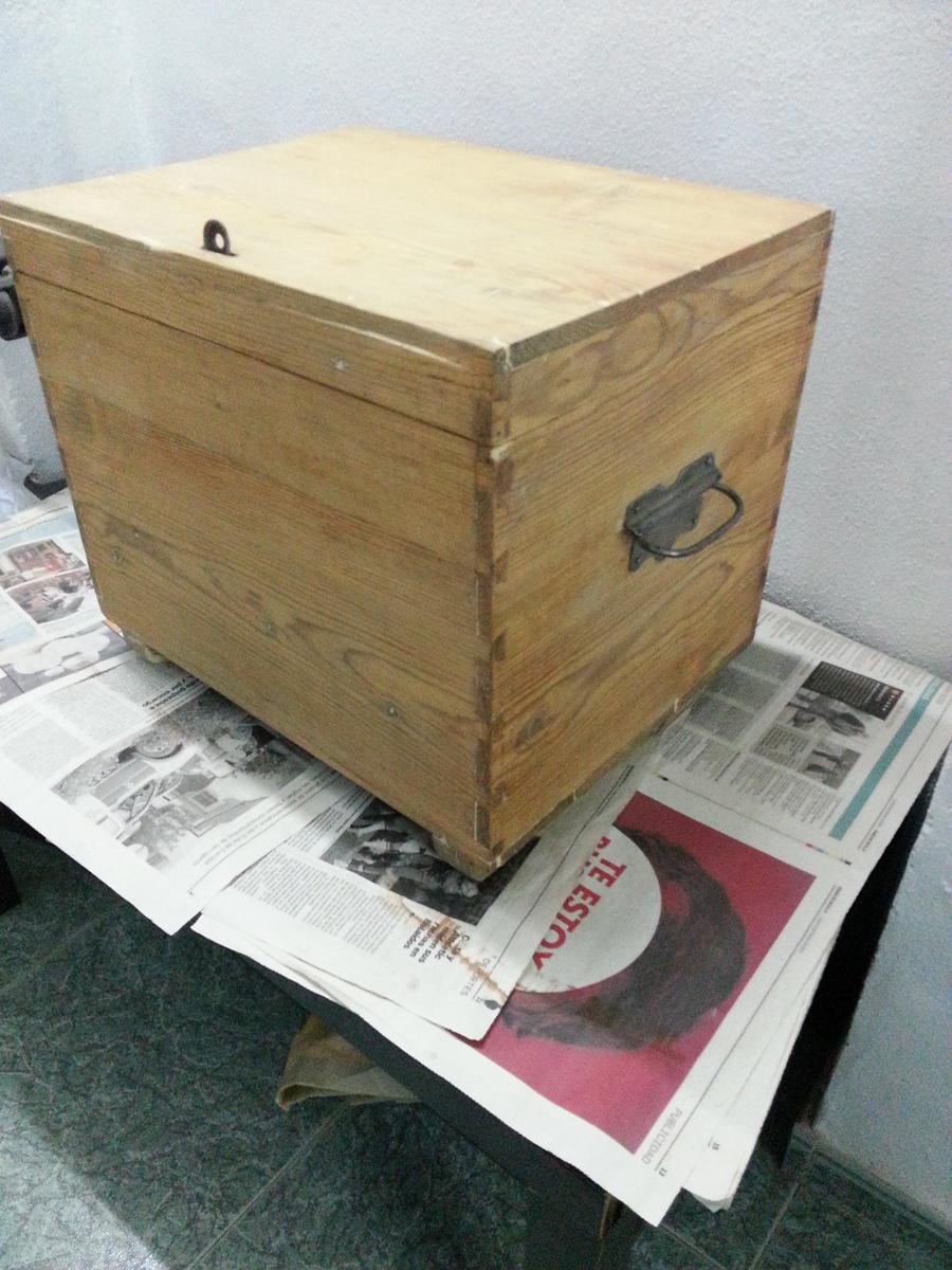 Restauración caja de madera