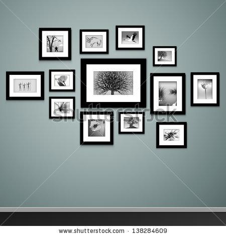 stock-vector-photo-frames-on-wall-vector-vintage-picture-frames-138284609