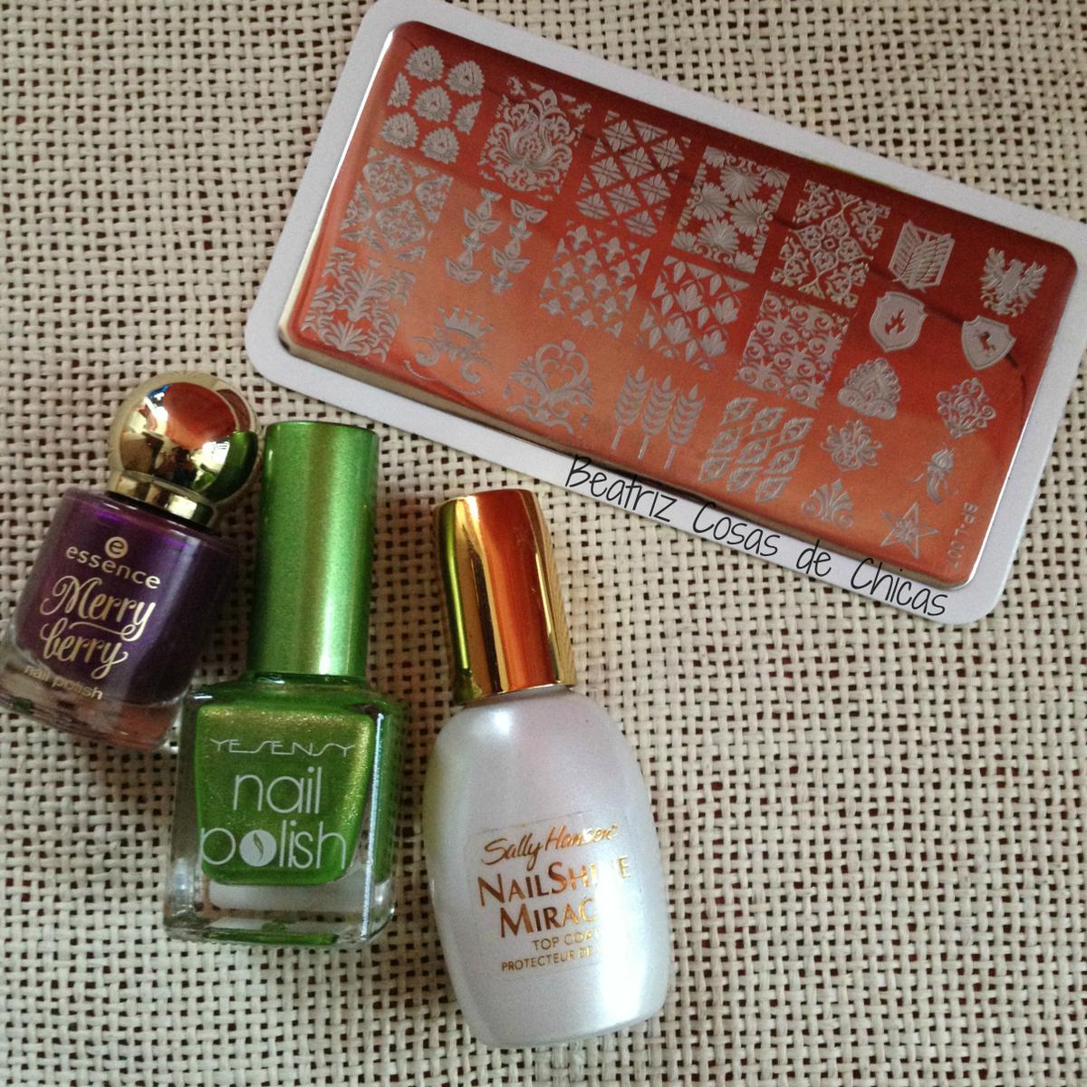 Merry Berry de Essence, BornPrettyStore y Yesensy.3