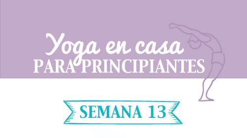 Yoga en casa semana 13 pdf