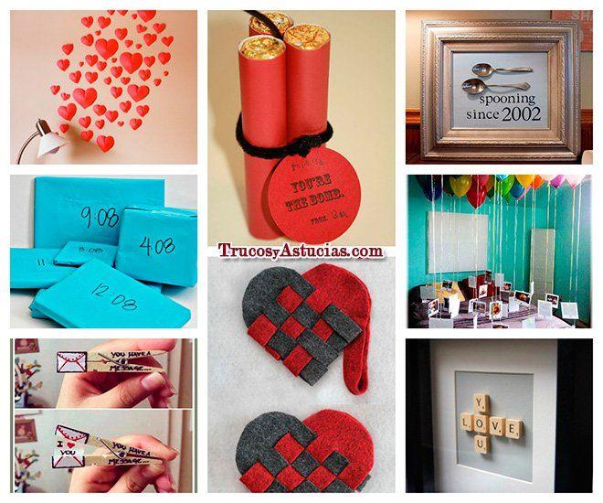 51 Manualidades románticas para regalar en San Valentín