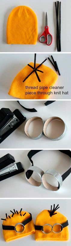 tutorial para hacer un gorro para disfraz de minion