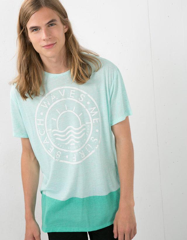 Camisetas manga corta verde