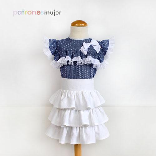 blusa con volante-patronemujer