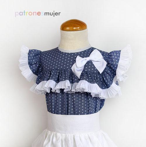 blusa con volante-patronemujer