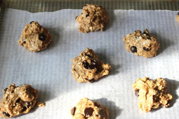 Cookies de avena, chocolate, sésamo y nueces - sin gluten