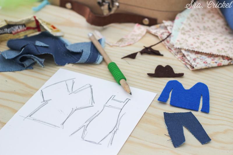 dibujos de patrones de ropa