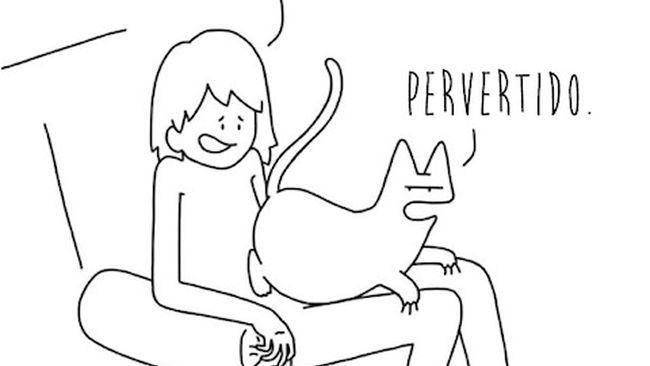 14 viñetas que ponen de manifiesto el verdadero pensamiento de los Gatos