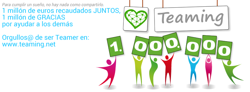 Teaming, una plataforma de crowdfunding social que ha recaudado 1,6 millones