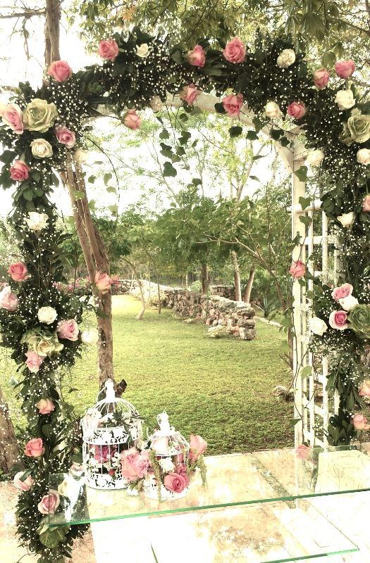 Arco flores boda wedding planner cadiz sevilla