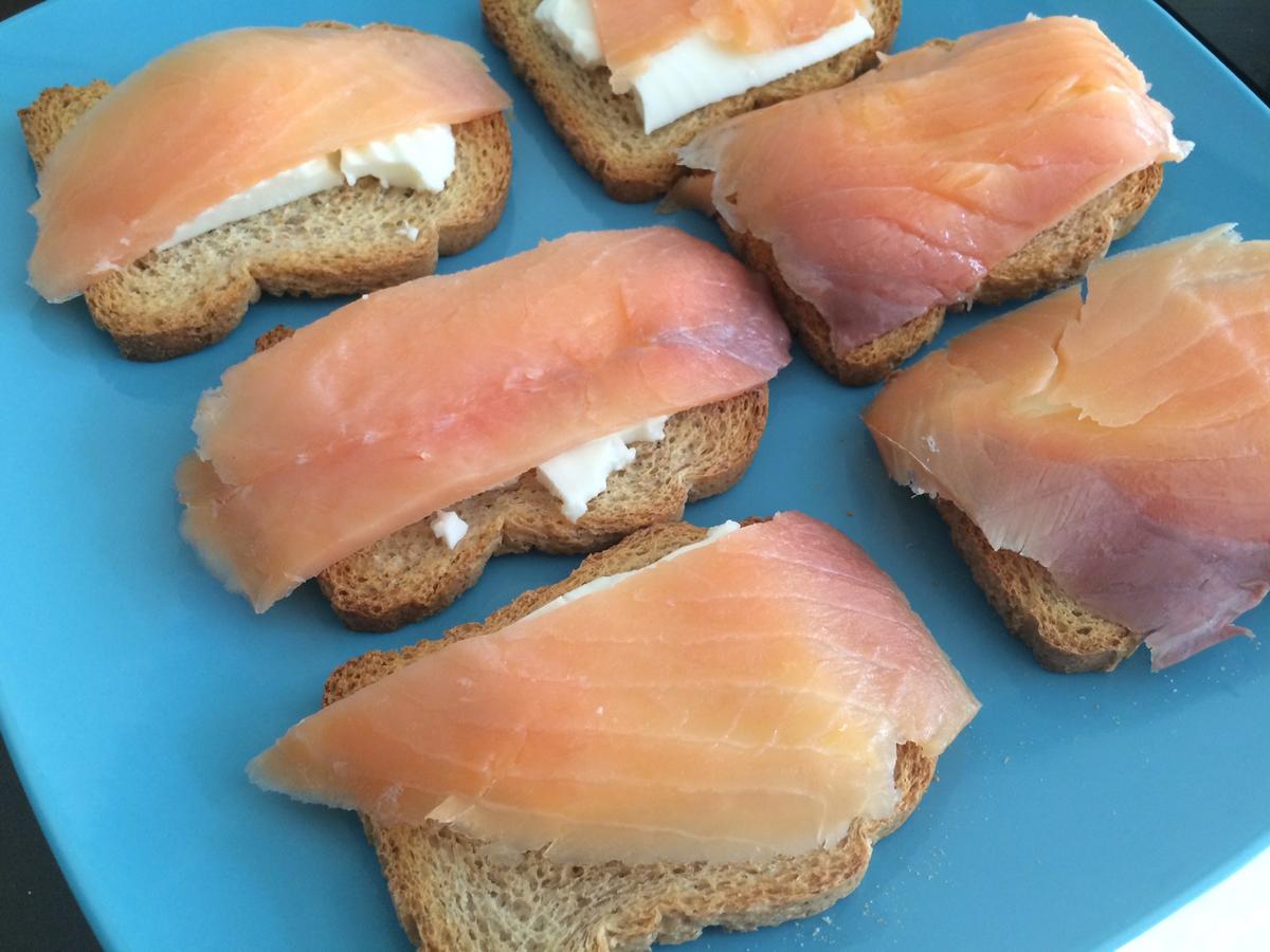 tosta de salmon fit