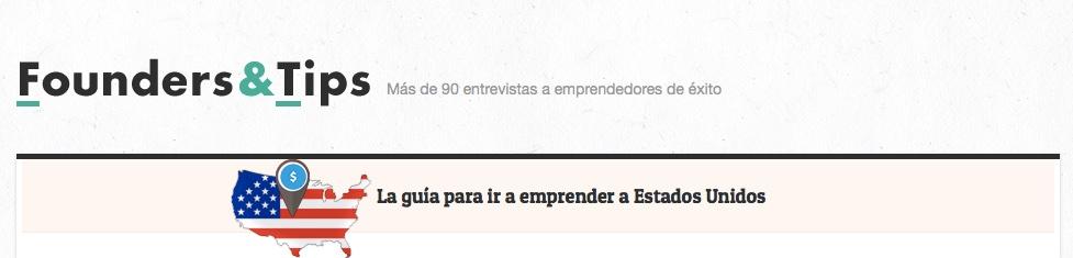 Founders&Tips lanza una guía para emprender en Estados Unidos que puede inspirarte