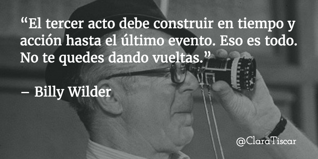 10 tips de Billy Wilder para escribir buenos guiones