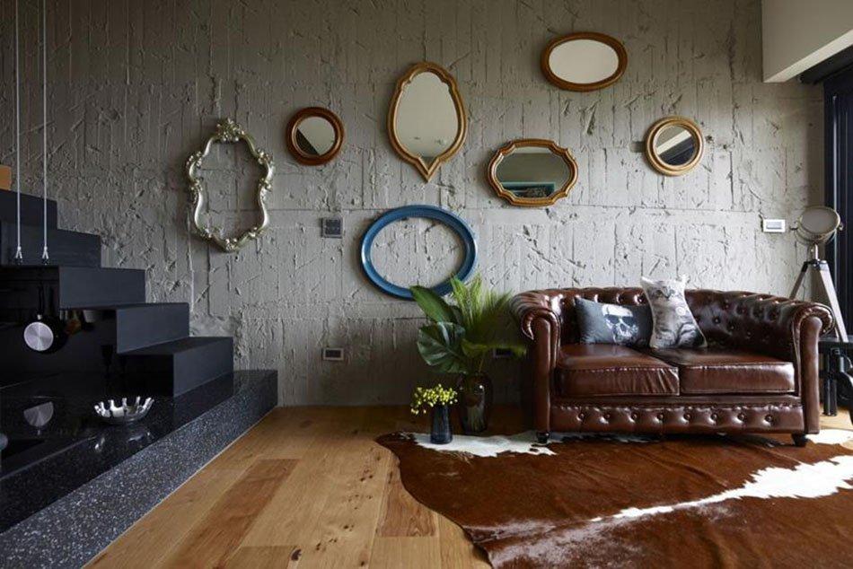 espejos de pared unicos sofa chester