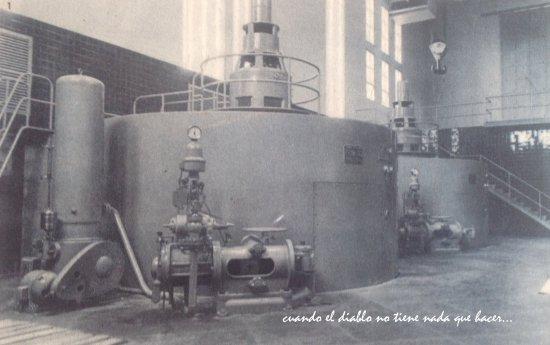 Interior de la central de Picadas