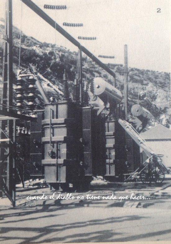 Detalle de la subestación de Picadas