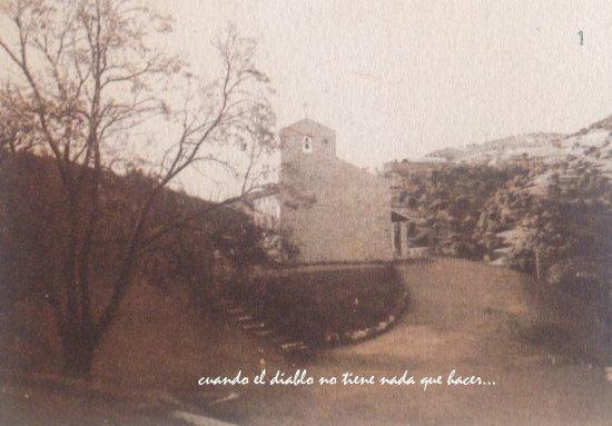 Poblado de Picadas - Vista de la capilla