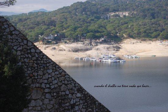 Vista desde los silos de machaqueo
